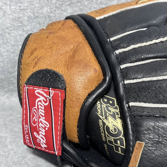 Rawlings 11 Inch PP11TB Leather Youth Baseball Glove Right Hand Throw RHT - Picture 6 of 12